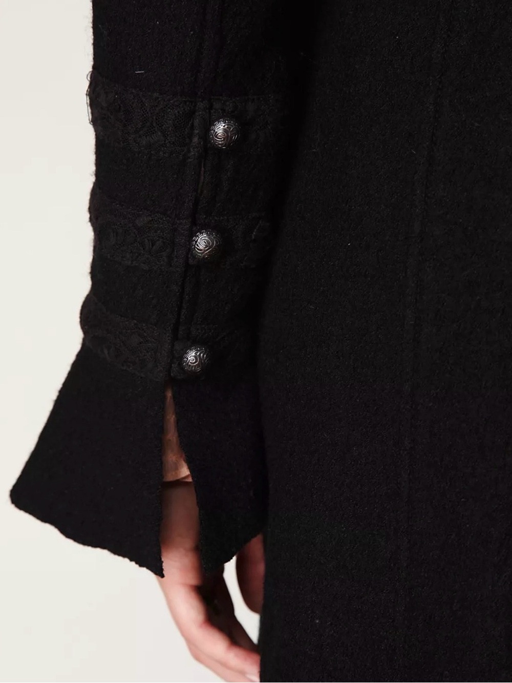 RARE Free People vintage inspired wool coat - Picture 5 of 6